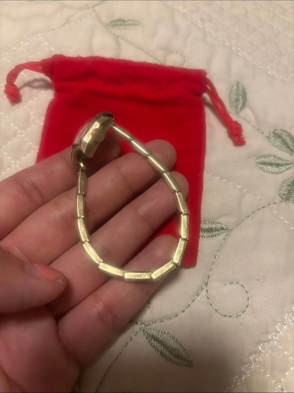 Gold-Filled Women's Vintage Style Bracelet Watch - Gold
